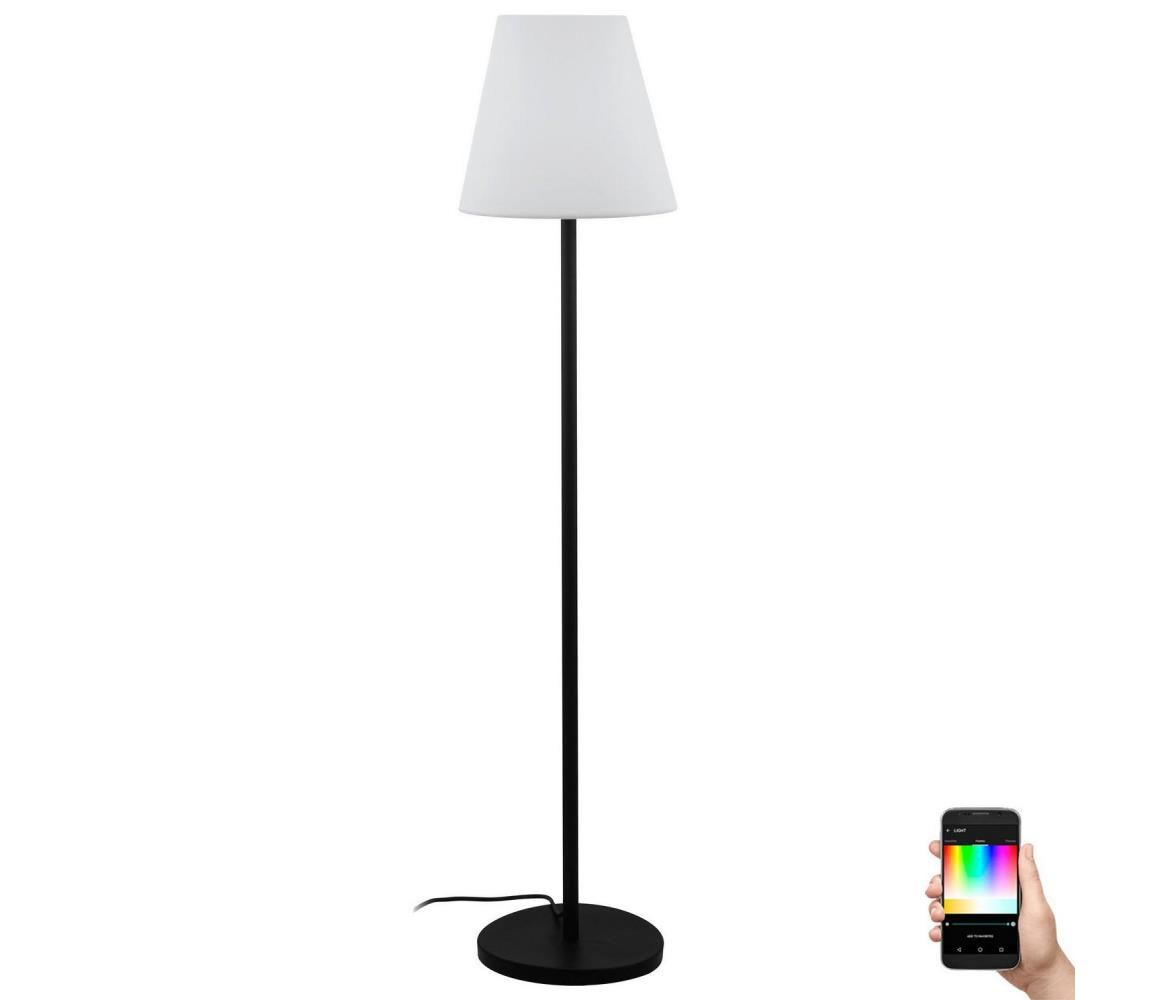 Eglo 31057 - LED RGBW Stmievateľná vonkajšia lampa 1xE27/9W/230V IP44