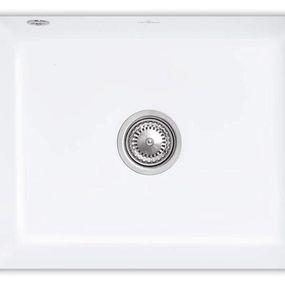 VILLEROY & BOCH VILLEROY & BOCH - Keramický drez Subway 60 SU Stone white podstavný 545 x 440 bez excentra 331001RW