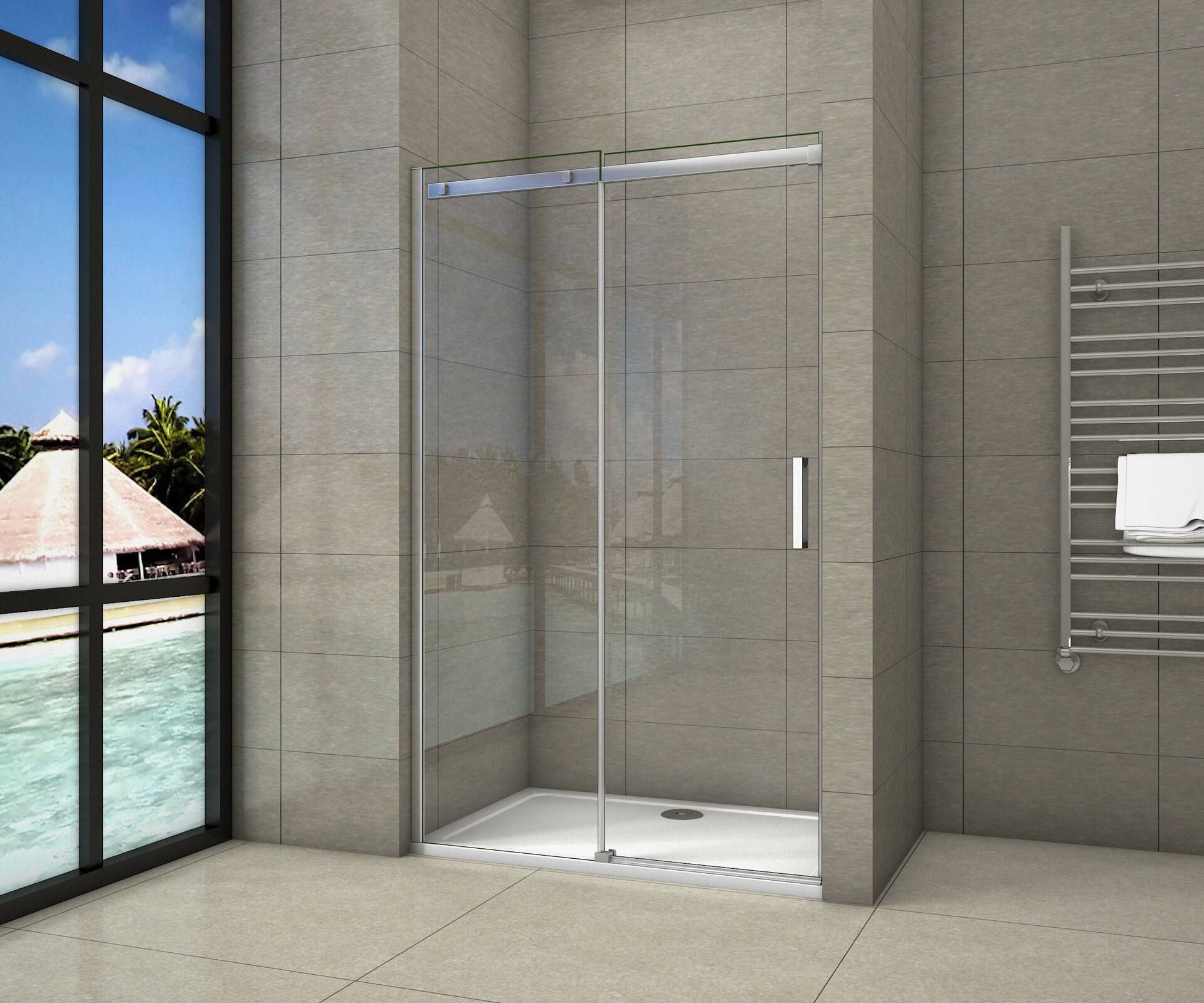 Sprchové dvere RUNNER R8S 100-160x195cm