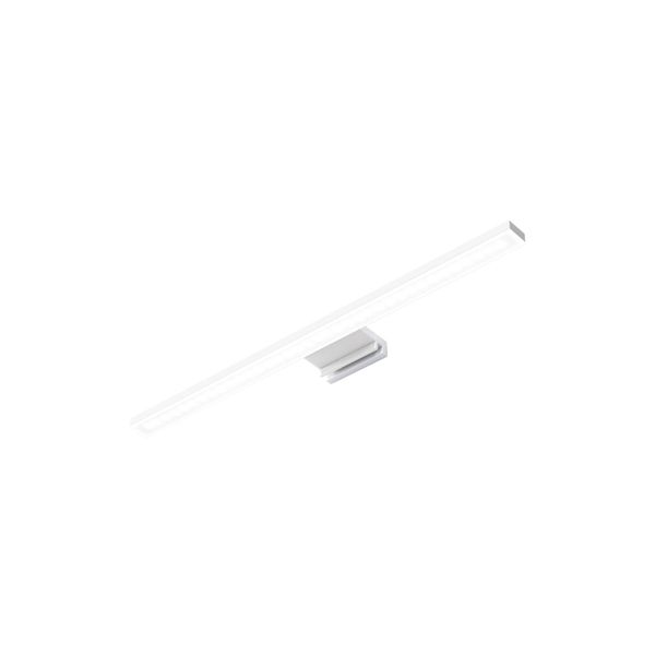 Euluna LED svietidlo Triga, IP44, biela, 40 cm, 4 000 K, Kúpeľňa, hliník, 3.3W, L: 40 cm, K: 1.1cm