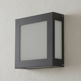 CMD Snímačové vonkajšie LED Aqua Legendo, antracit, ušľachtilá oceľ, opálové sklo, 12W, L: 28 cm, K: 28cm