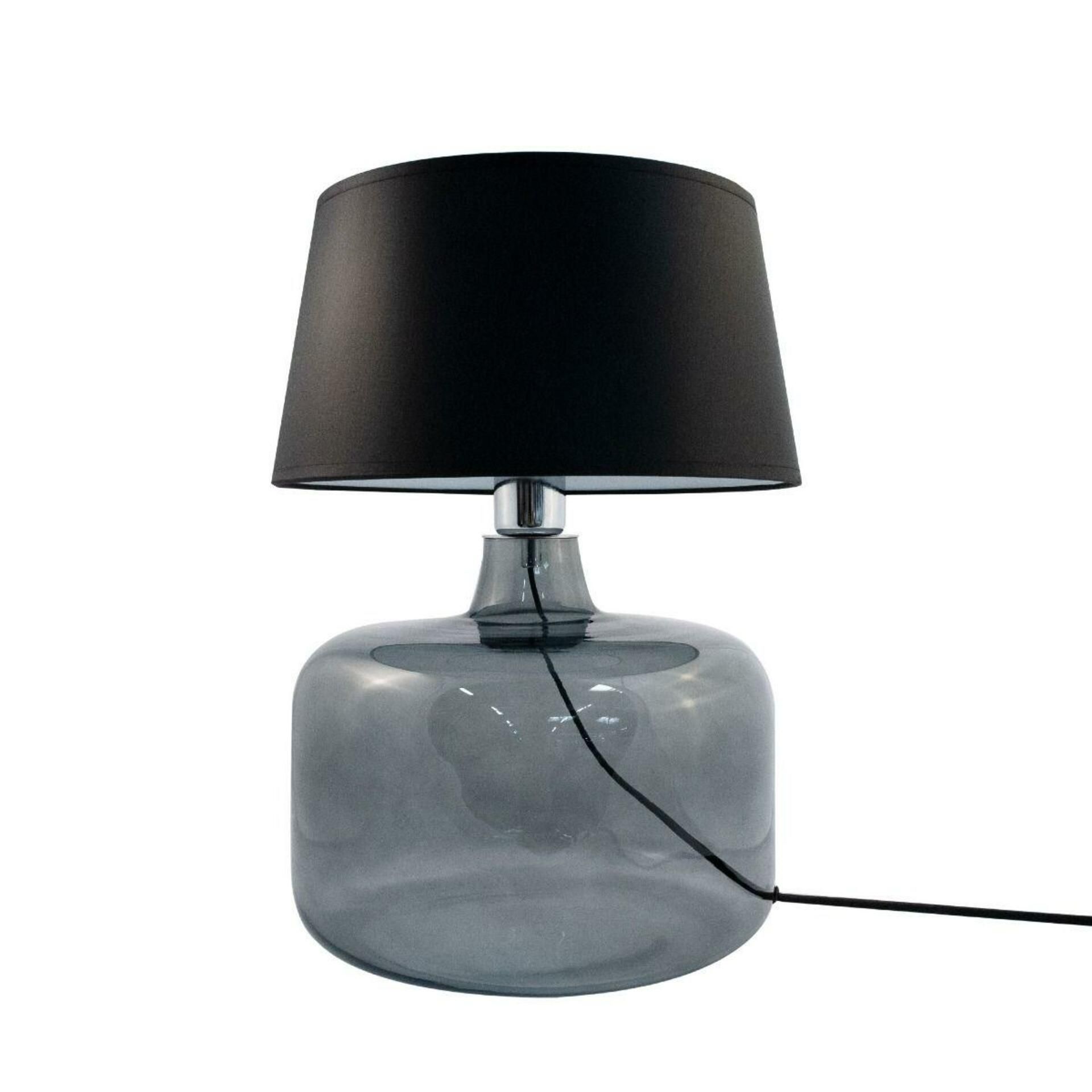 ZUMALINE Stolní lampa BATUMI GRAFIT 5531BK