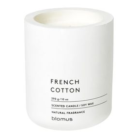 Vonná sójová sviečka doba horenia 55 h Fraga: French Cotton – Blomus