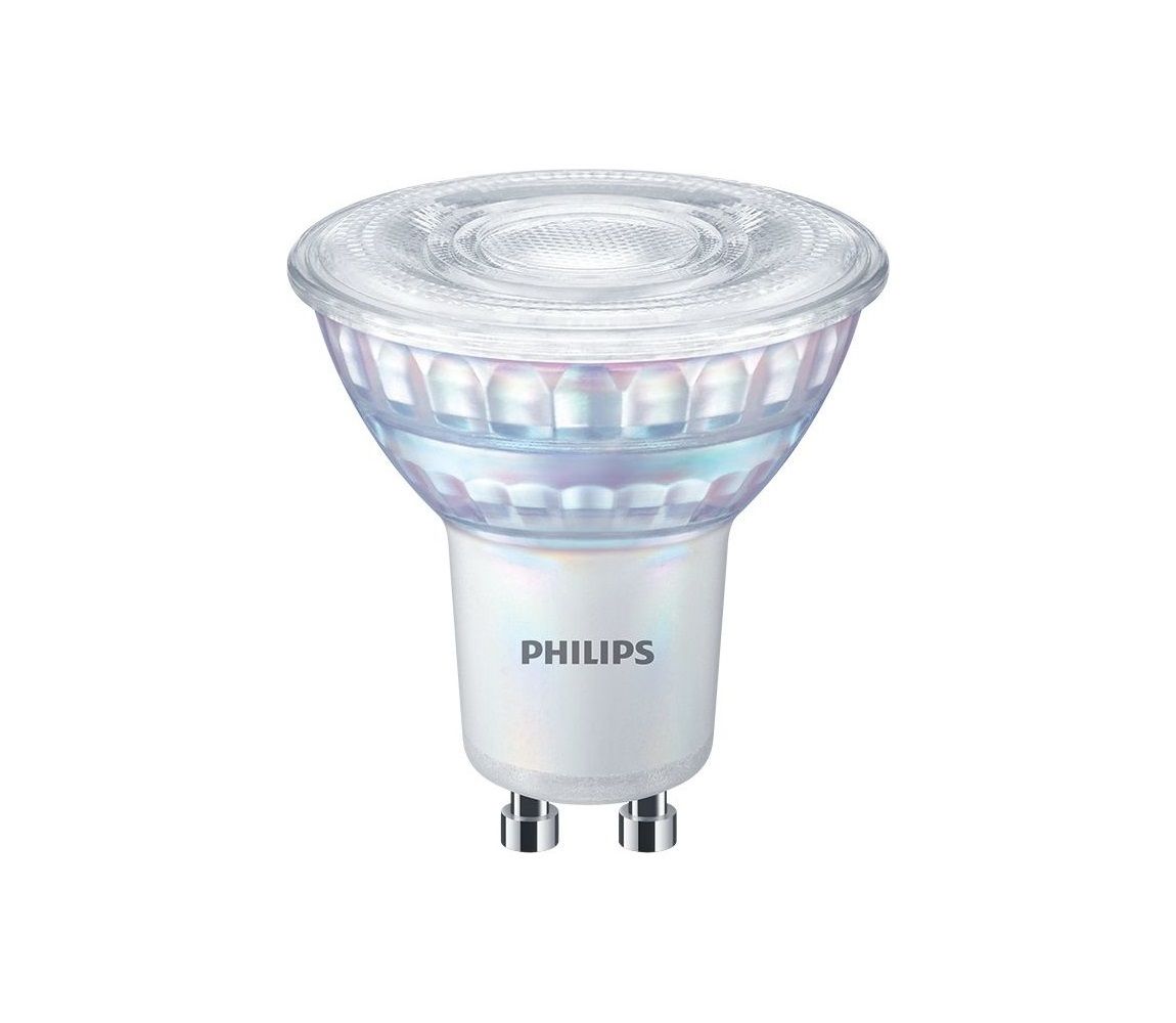 LED Stmievateľná žiarovka Philips Warm Glow GU10/3,8W/230V 2200-2700K CRI 90