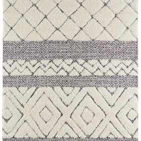 Mint Rugs - Hanse Home koberce Kusový koberec Handira 103906 Black / Cream - 80x200 cm