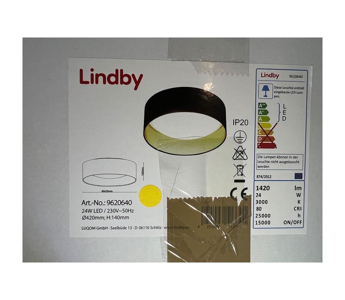 Lindby - LED Stropné svietidlo COLEEN LED/24W/230V