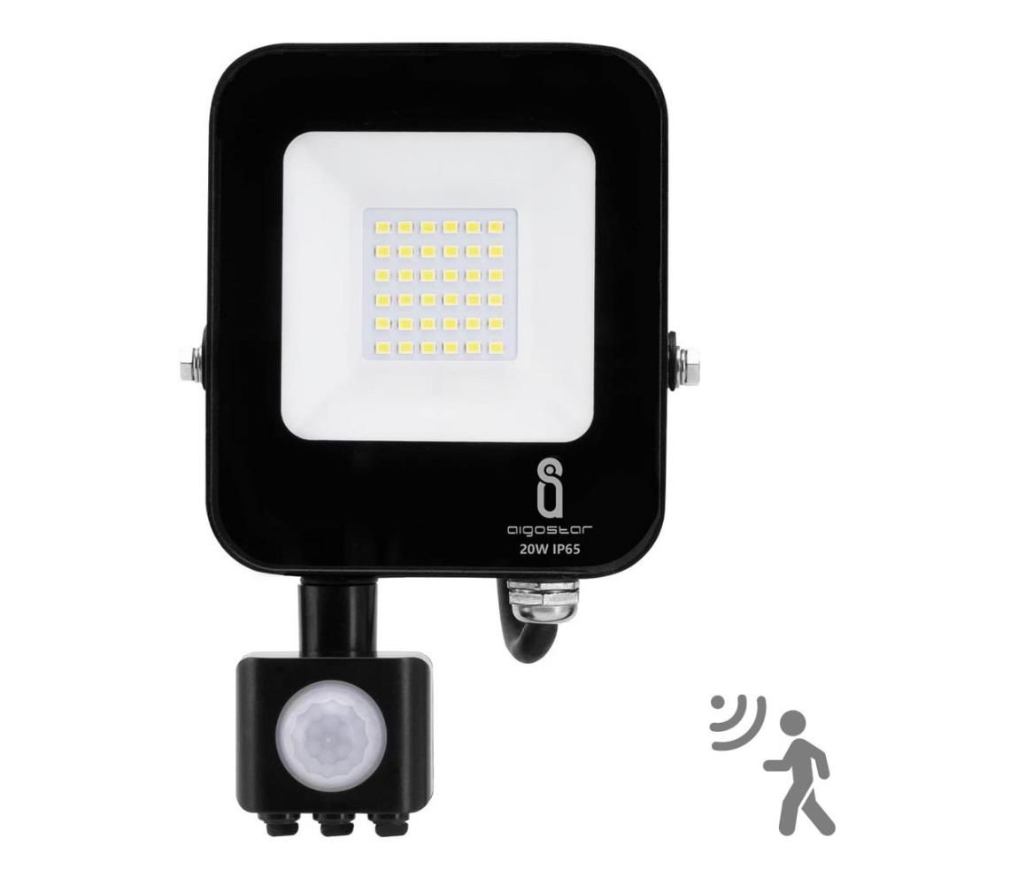 Aigostar - LED Reflektor so senzorom LED/20W/230V 6500K IP65