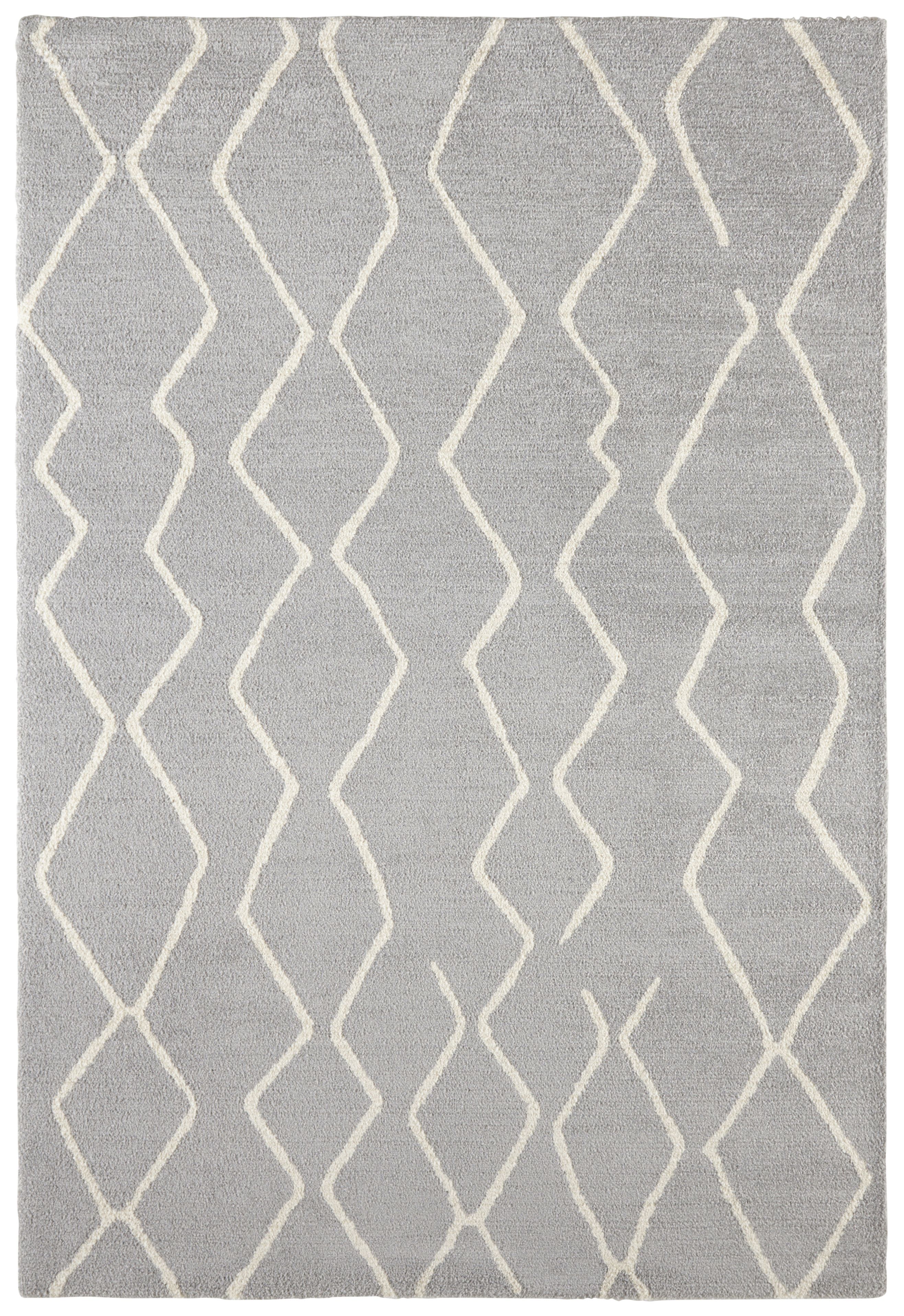 ELLE Decoration koberce AKCIA: 160x230 cm Kusový koberec Glow 103659 Silver Grey/Cream z kolekcie Elle - 160x230 cm