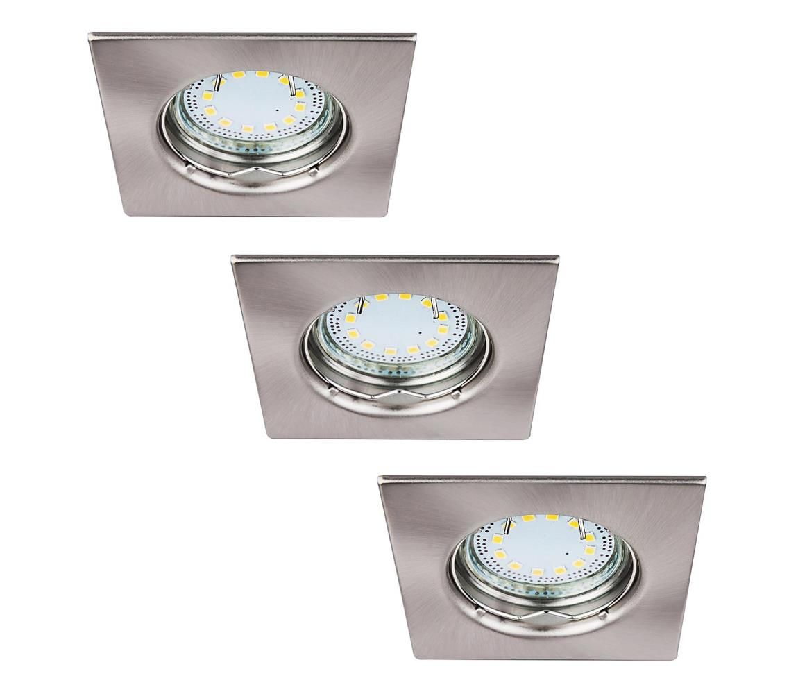 Rabalux 1054 - SADA 3xLED Podhľadové svietidlo LITE 3xGU10-LED/3W/230V