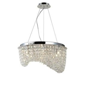 Závěsné/stropní přisazené svítidlo AZzardo Carmen pendant/top AZ1284 G9 6x40W IP20 50cm křišťálové