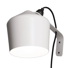 Innolux Pasila dizajnérske nástenné svetlo biele, Obývacia izba / jedáleň, hliník, E27, 35W, K: 22cm