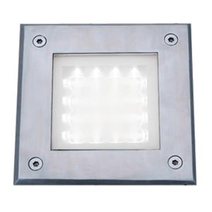 Vonkajšie pochôdzne svietidlo SearchLight LED RECESSED 9909WH