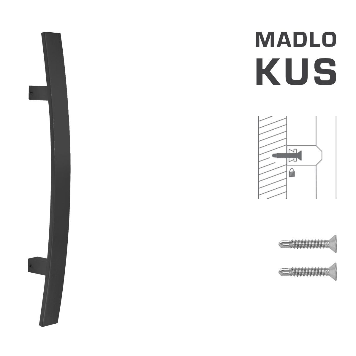 FT - MADLO kód 841C 40x10 mm ST ks 300 mm, 40x10 mm, 500 mm