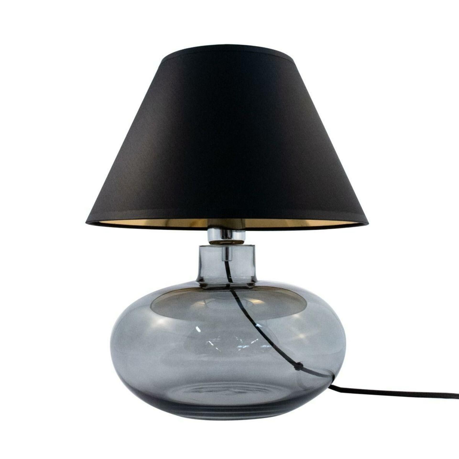 ZUMALINE Stolní lampa MERSIN GRAFIT 5517BKGO