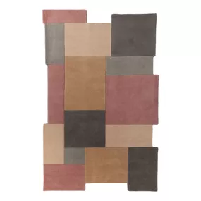 Flair Rugs koberce Ručne všívaný kusový koberec Abstract Collage Pastel - 150x240 cm