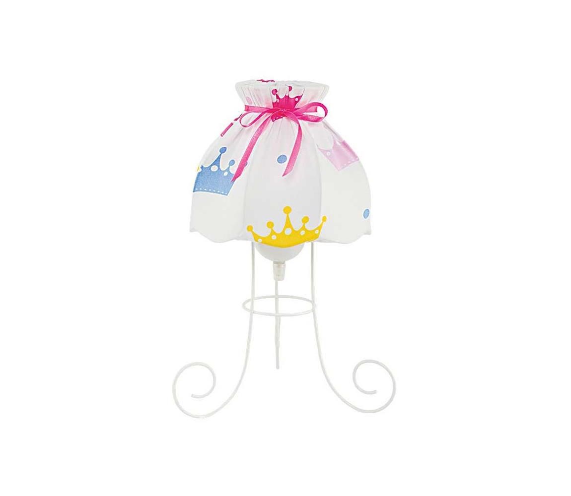 Detská stolná lampa PRINCESS 1xE27/40W/230V 350 mm