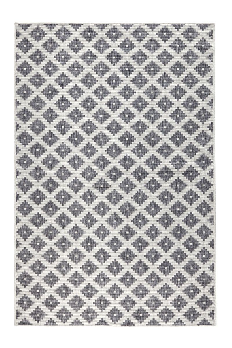 Kusový koberec Northrugs Twin 103126 Grey Cream  80x150 cm