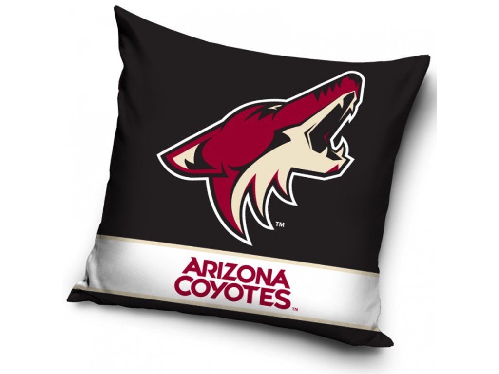 Vankúšik NHL Arizona Coyotes  40x40 cm