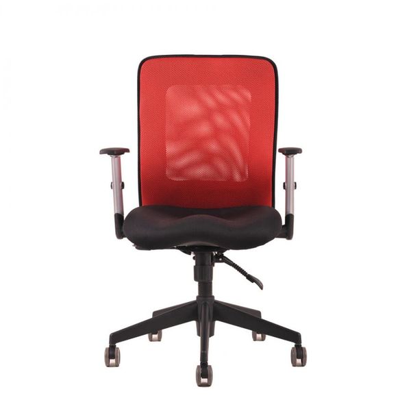 OFFICE PRO -  OFFICE PRO Kancelárska stolička CALYPSO červená