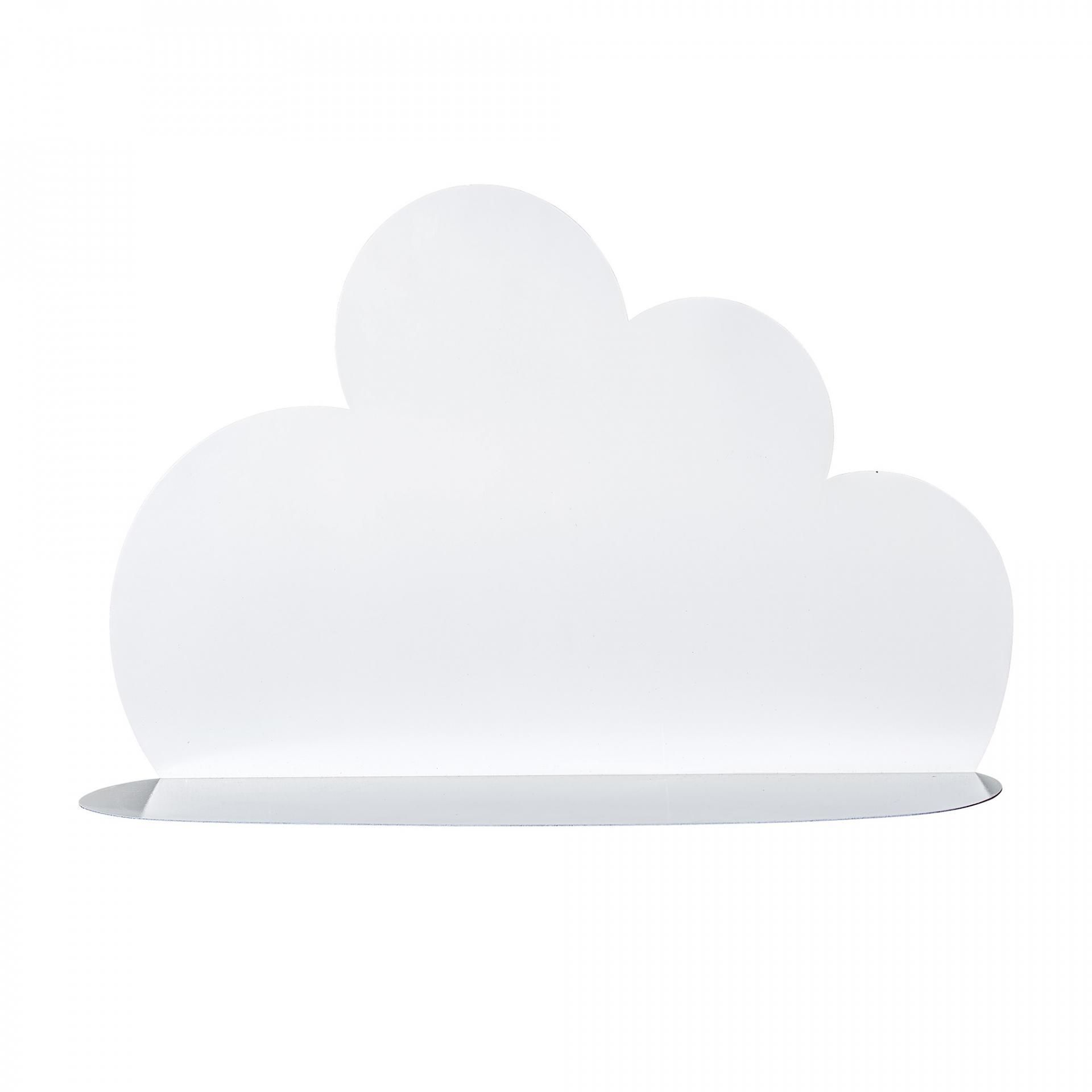 Bloomingville Kovová polička Cloud White 60 cm