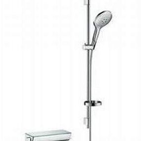 HansGrohe Raindance Select S - Sprchová súprava 150, 3 prúdy, biela/chróm 26626400