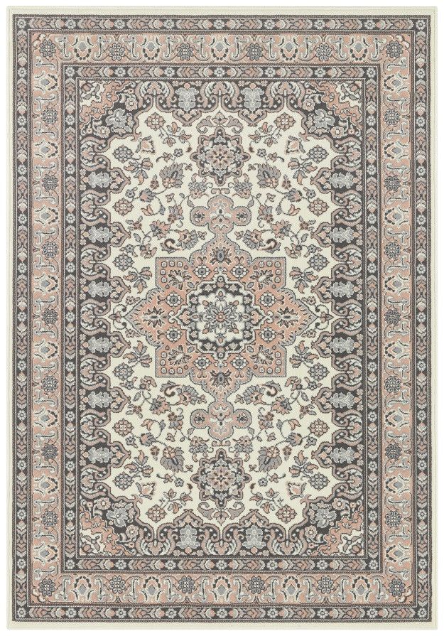 Nouristan - Hanse Home koberce Kusový koberec Mirkan 104443 Cream / Rose - 160x230 cm