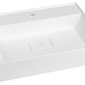 SAPHO - GODIVA umývadlo, mramor, 58x44 cm, biela GU058