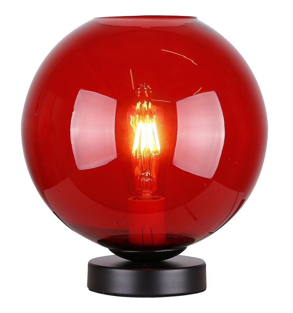 Stolová lampa GLOBE Candellux Červená
