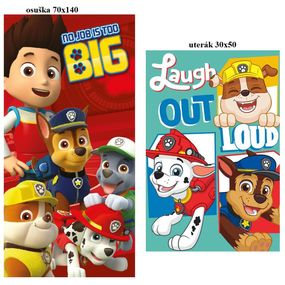 Set osuška + uterák PAW PATROL