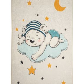Dětský koberec Sleep 100x160 cm béžový