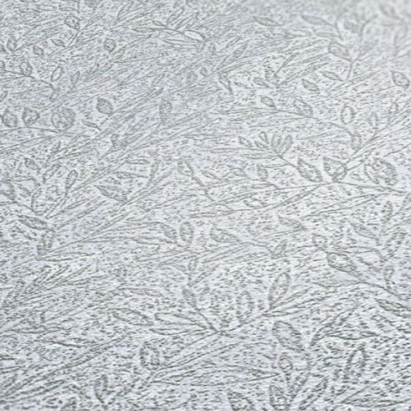 KT1-73873 A.S. Création dizajnová metalická vliesová umývateľná tapeta na stenu s listovým motívom Attraction 2023, veľkosť 10,05 m x 53 cm