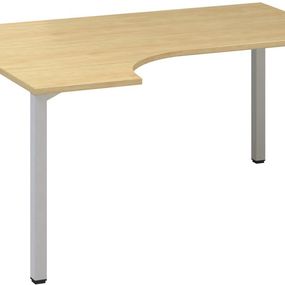 ALFA stôl kancelárský 221, 180x120 cm rohový levý
