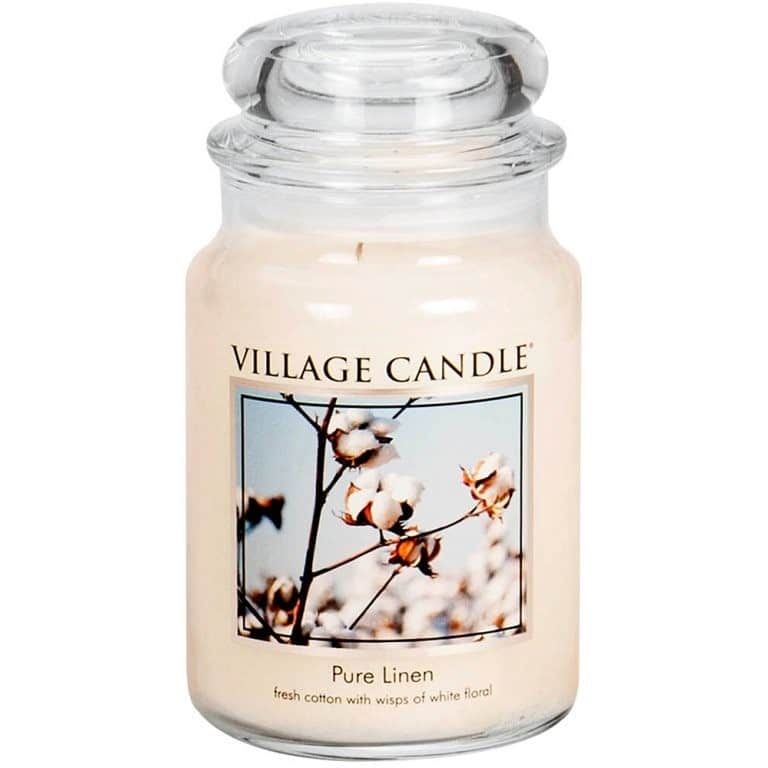 VILLAGE CANDLE Sviečka Village Candle - Pure Linen 602 g