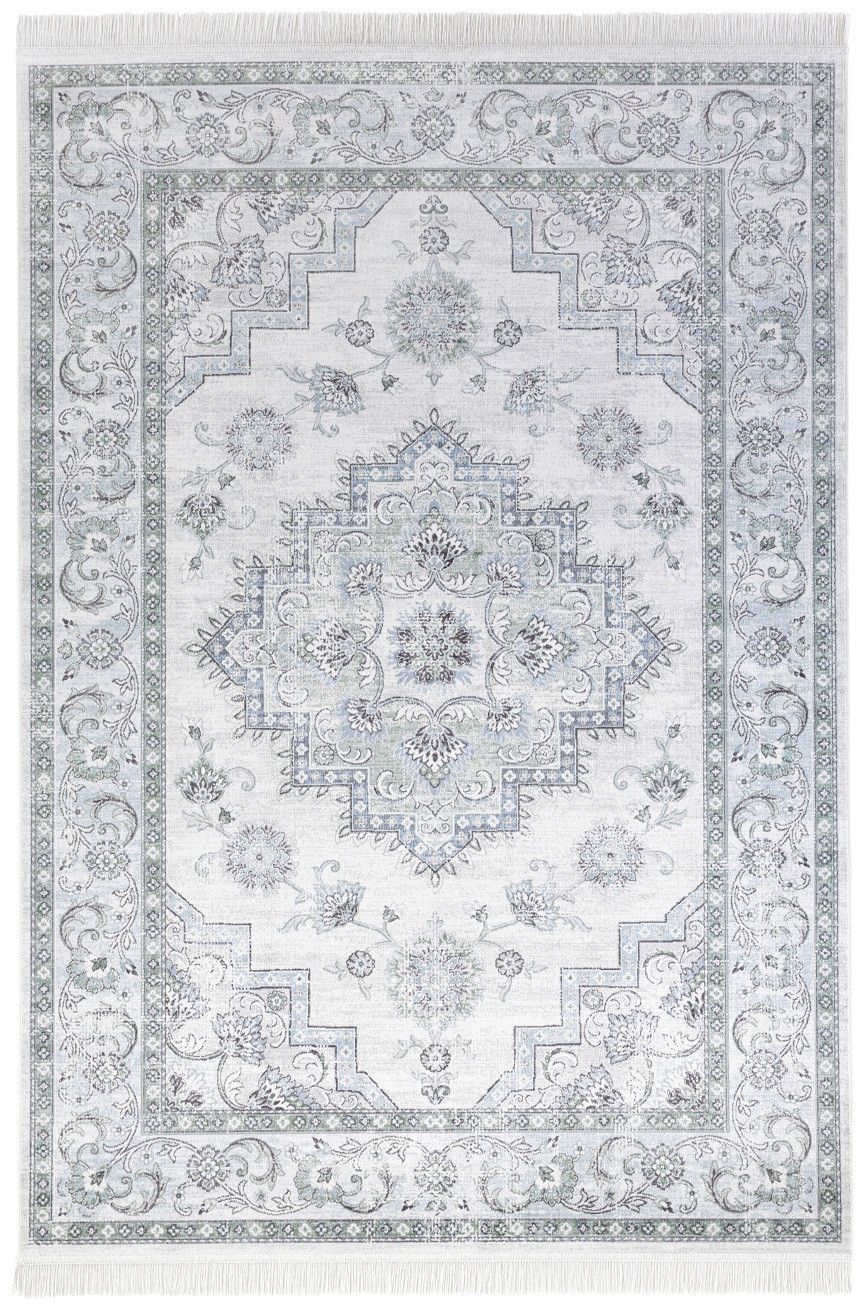 Nouristan - Hanse Home koberce Kusový koberec Naveh 104391 Green / Skyblue - 160x230 cm