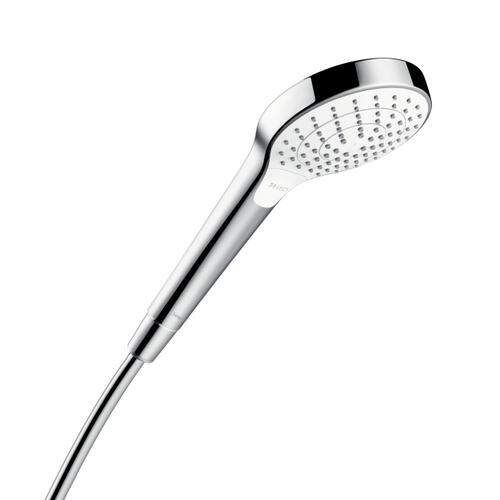 HansGrohe Croma Select S - Ručná sprcha Vario EcoSmart 9 l/min, biela/chróm 26803400