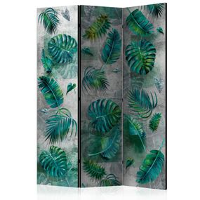 Paraván Modernist Jungle Dekorhome 135x172 cm (3-dielny)