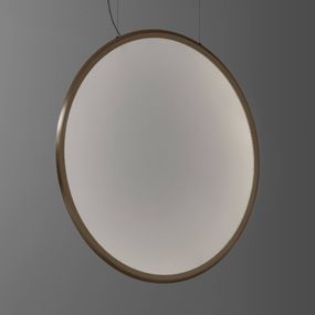 Artemide Discovery Vertical 140 Integralis bronz, Pracovňa / Kancelária, plast, hliník, 84W