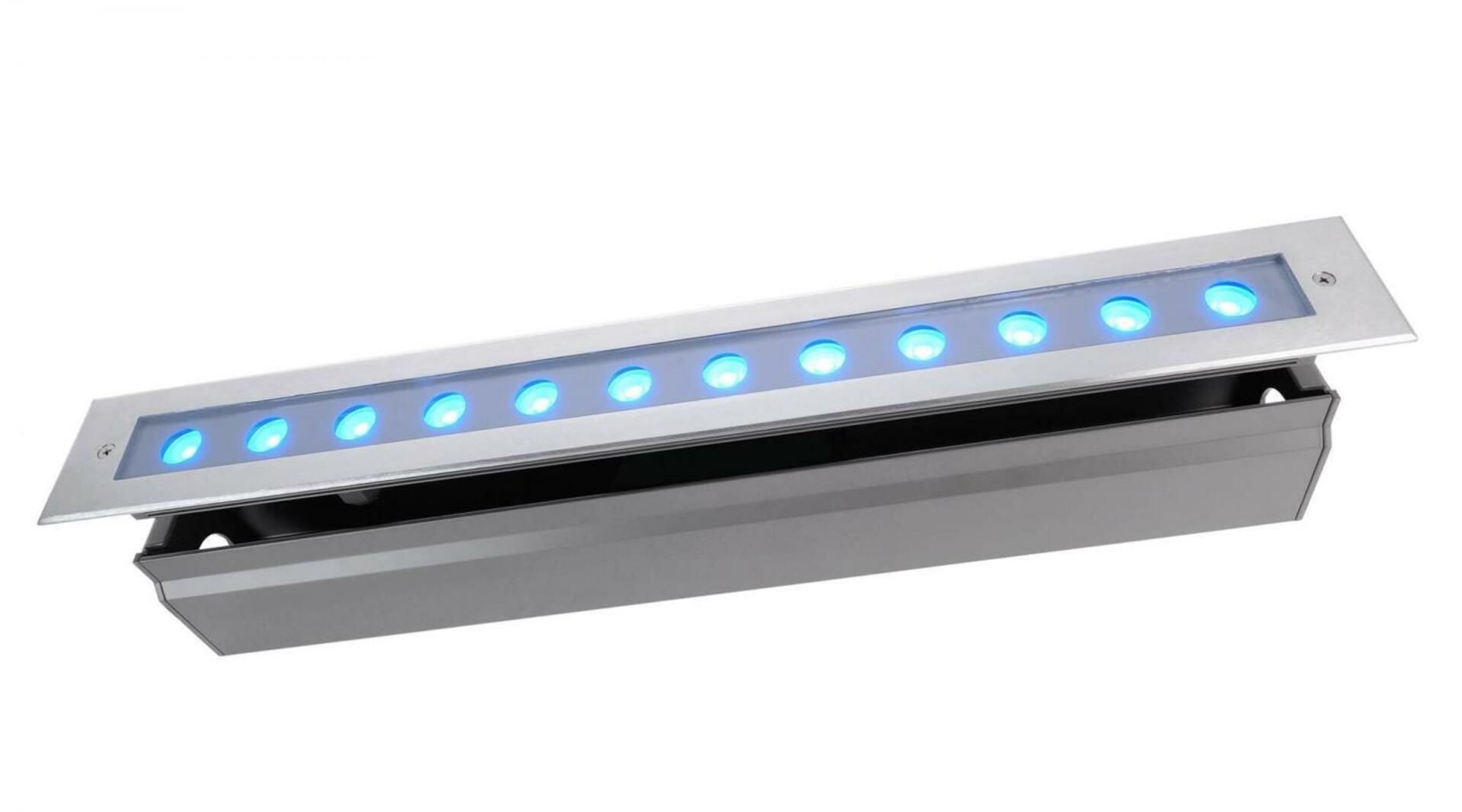 Light Impressions Deko-Light zemní svítidlo Line V RGB 24V DC 21,60 W 340 lm 549 mm stříbrná 730437