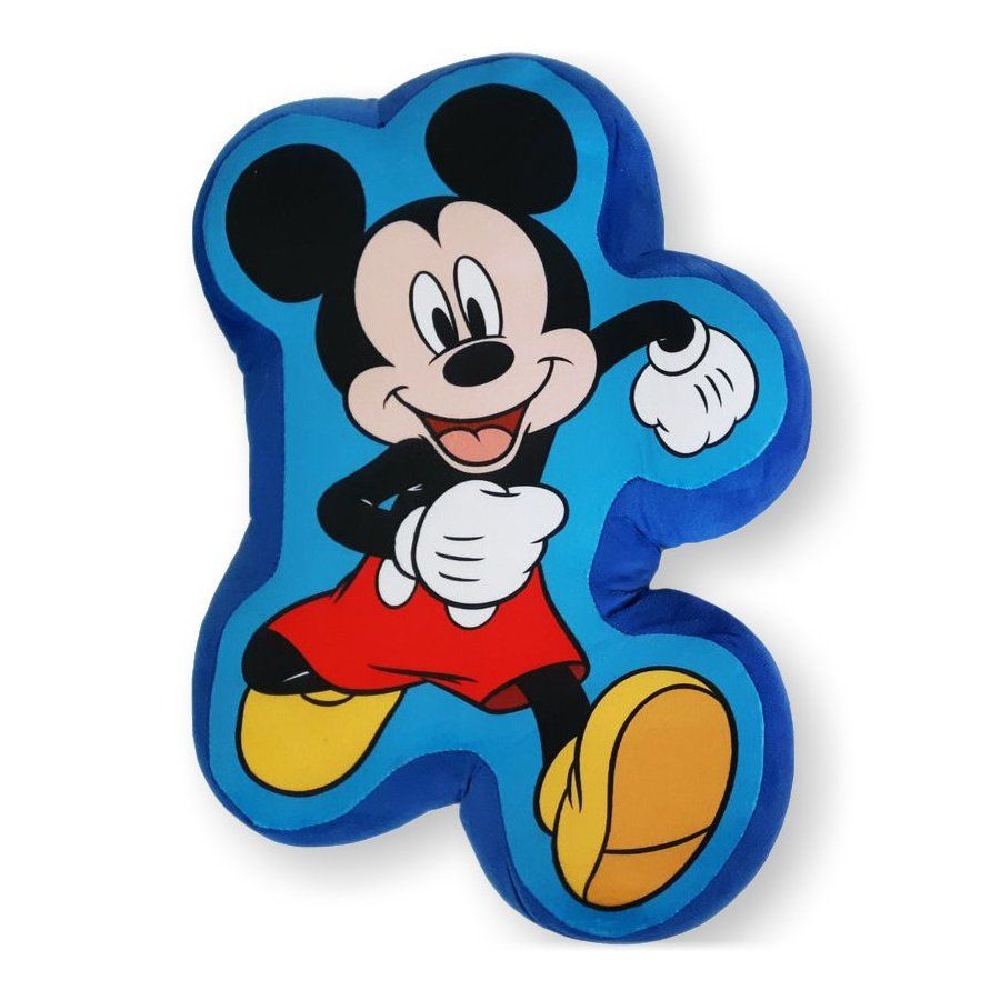 Setino · Tvarovaný 3D vankúš Mickey Mouse - Disney - 37 x 24 cm