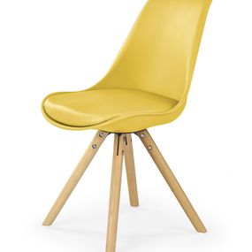 Jedálenská stolička K201 (žltá)