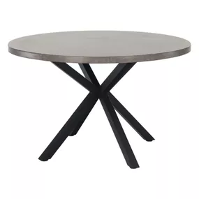 Kondela Jedálenský stôl, betón/čierna, MEDOR