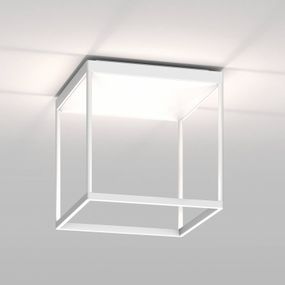 Serien Lighting serien.lighting Reflex 2 M 300 biela/matná biela, Obývacia izba / jedáleň, hliník, sklo, plexisklo, 40W, P: 30 cm, L: 30 cm, K: 30cm