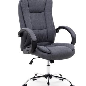 Halmar RELAX 2 kancelárska stolička: tmavo šedá