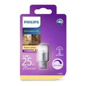 LED Stmievateľná žiarovka Philips G9/2,3W/230V 2700K