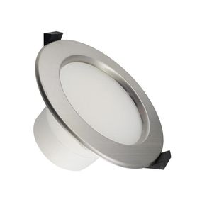 LED Kúpeľňové podhľadové svietidlo LED/10W/230V 4000K strieborná IP44