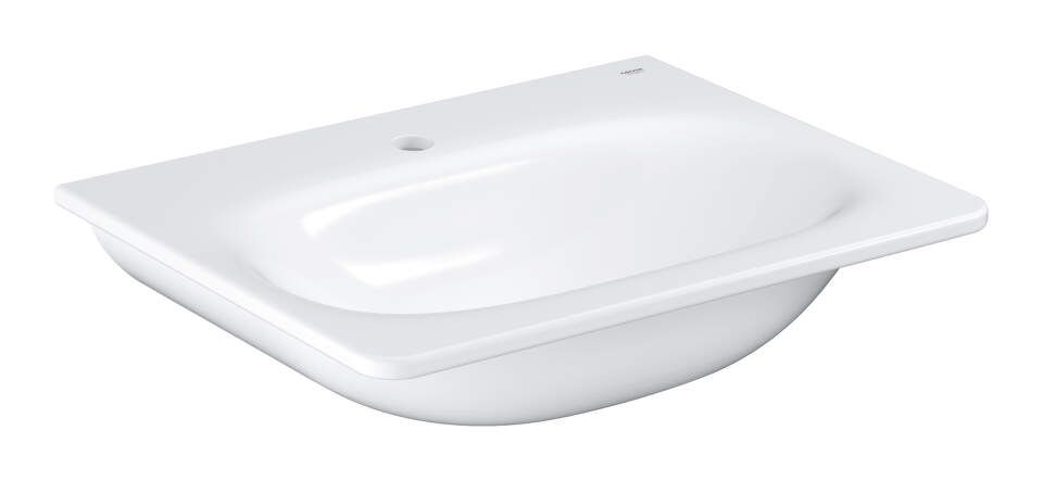 Grohe Essence - Umývadlo s prepadom 600x485 mm, PureGuard, alpská biela 3956500H