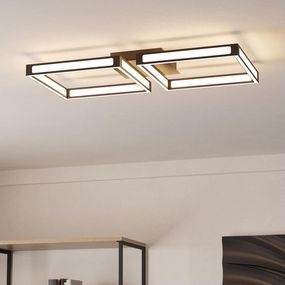 Eglo 99788 - LED Stropné svietidlo ALTAFLOR 2xLED/11,2W/230V čierna