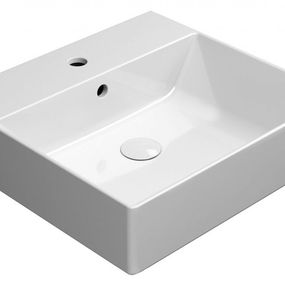 GSI - KUBE X keramické umývadlo 50x47 cm, biela ExtraGlaze 9430111