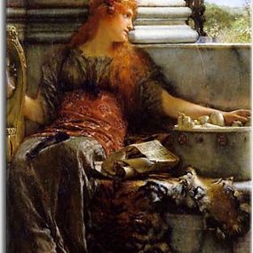 Reprodukcie Lawrence Alma-Tadema - Poetry zs16976