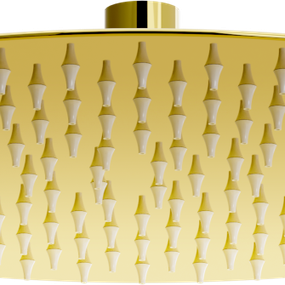 Sprchová hlavica MEXEN SLIM 30 cm zlatá